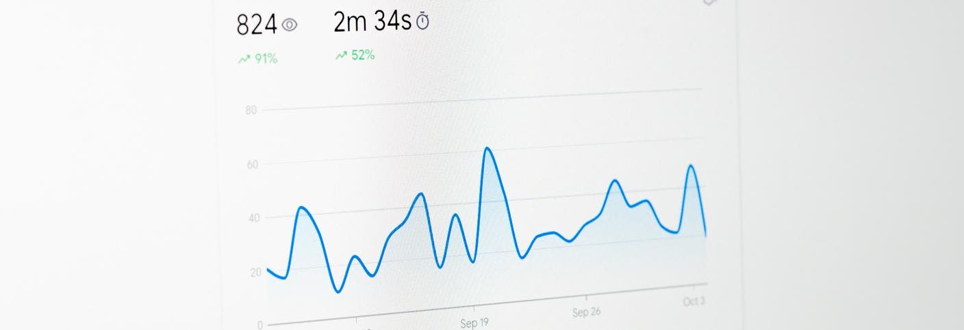 Google Search Console pageview insights graph